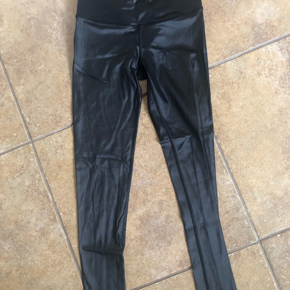 Victoria secret Sport faux leather leggings